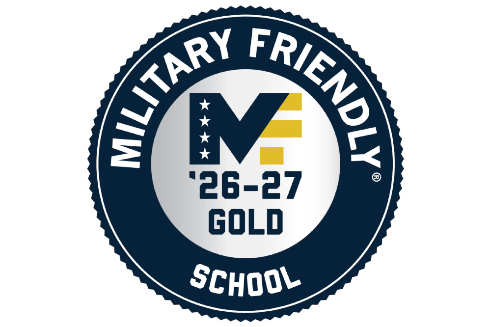 2026-2027 Military Friendly Gold Logo