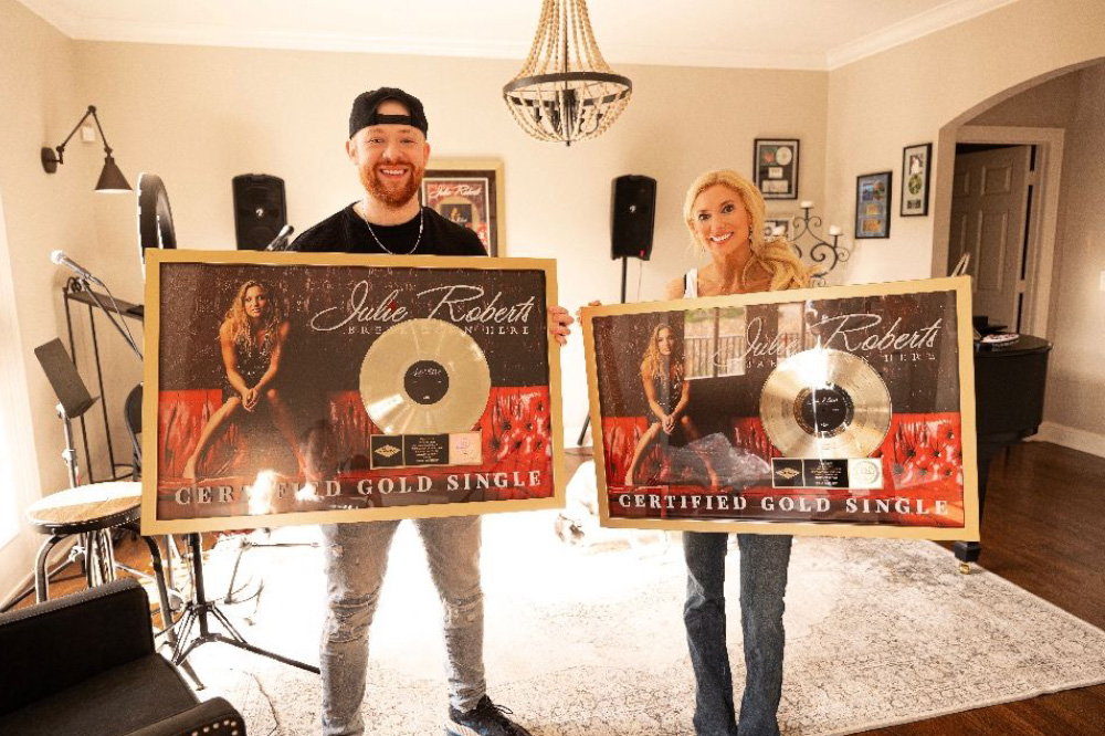 UNOH Alum Brian Williams with Country Artist Julie Roberts